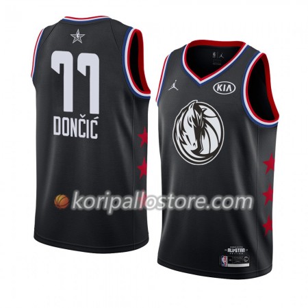 Dallas Mavericks Luka Doncic 77 2019 All Star Jordan Brand Musta Miesten Pelipaidat Swingman 